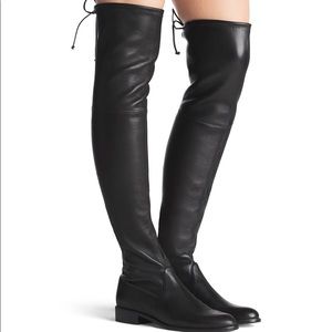 Stuart Weitzman Lowland Leather Boots 7.5M